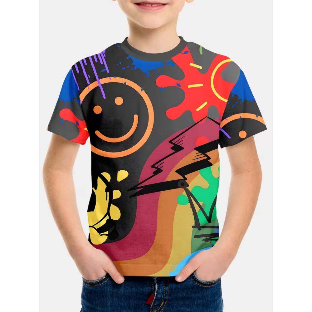 Men s children s casual loose-fitting T-shirt 140 cm
Men s children s casual loose-fitting T-shirt 140 cm