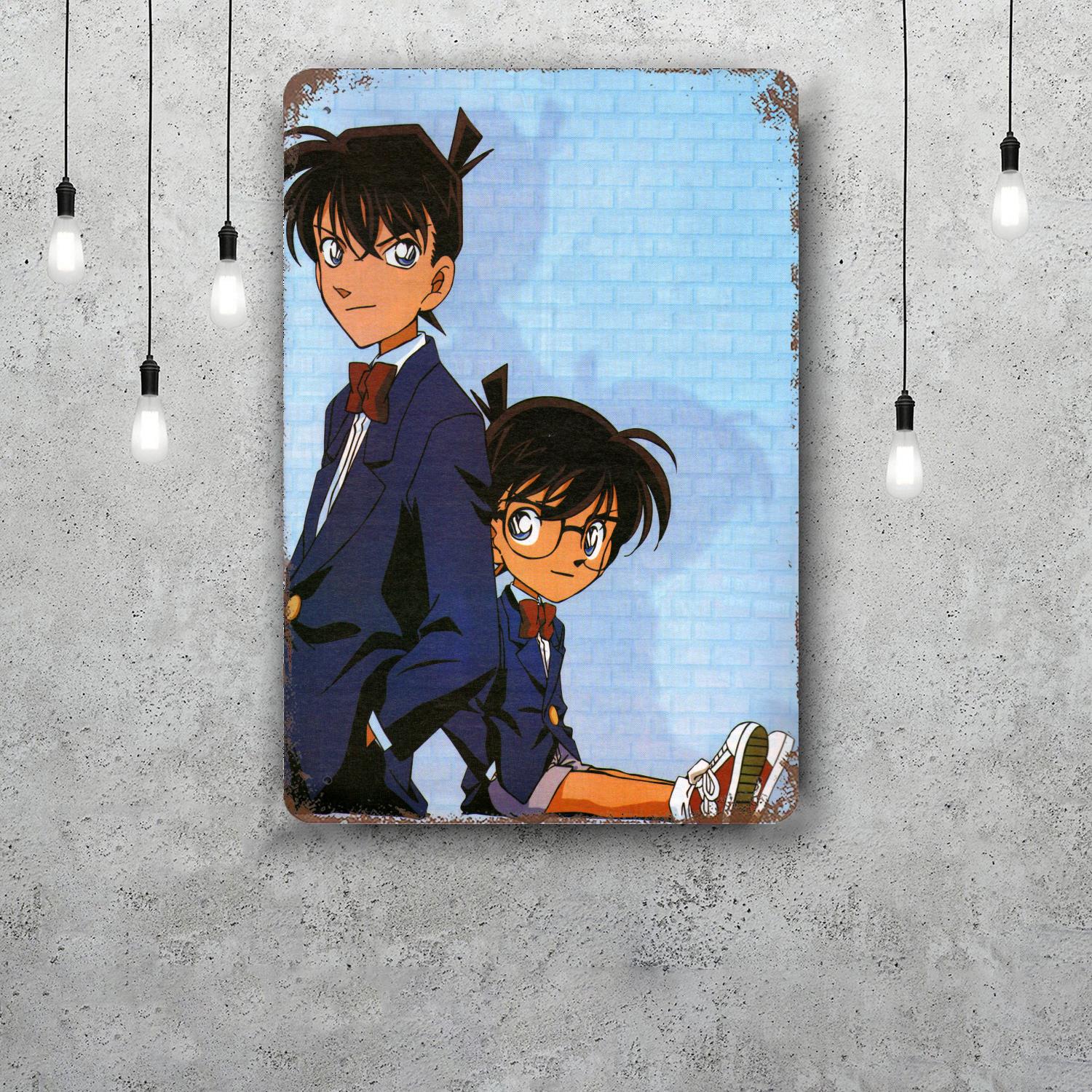 detective conan manga Vintage Metal Tin Signs Posters Decor Retro Metal Plaque Wall Art Decor for Garage Bar 20x30cm(7.8x11.8inch)
detective conan manga Vintage Metal Tin Signs Posters Decor Retro Metal Plaque Wall Art Decor for Garage Bar 20x30cm(7.8x11.8inch)