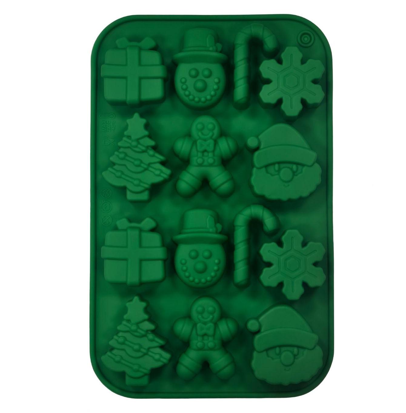 Christmas Baking Mold Silicone Xmas-Tree Santa Shapes Chocolate Molds Gingerbread Man Snowman Mold Cookies Candy Making Tools
Christmas Baking Mold Silicone Xmas-Tree Santa Shapes Chocolate Molds Gingerbread Man Snowman Mold Cookies Candy Making Tools