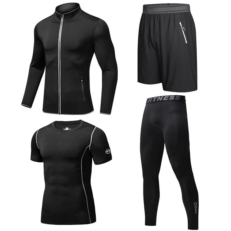 Мужской быстросохнущий костюм-двойка для бега на открытом воздухе для весны и осени. Large
Мужской быстросохнущий костюм-двойка для бега на открытом воздухе для весны и осени. Large