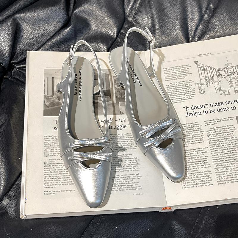 Бантик полые женские неглубокие сандалии летняя мода универсальные с острым носком темперамент низкий каблук пустая сумка голова прохладные шлепанцы 40 серебряный
Бантик полые женские неглубокие сандалии летняя мода универсальные с острым носком темперамент низкий каблук пустая сумка голова прохладные шлепанцы 40 серебряный