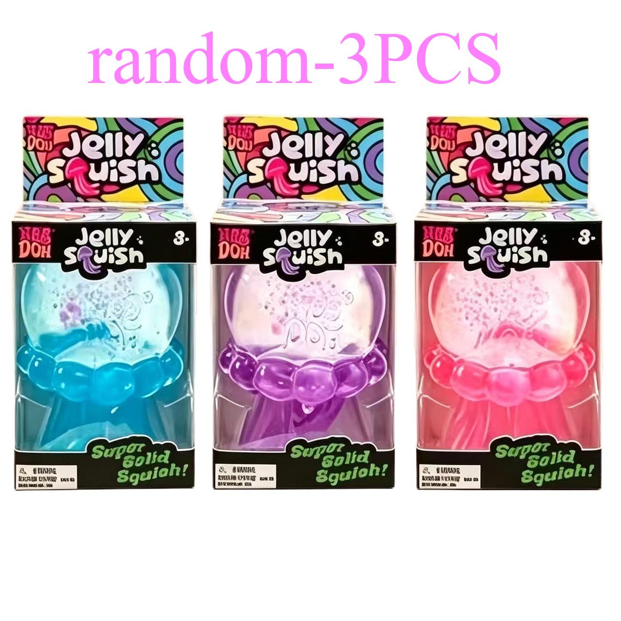 NeeDoh Jelly Squish Jellyfish Fidget Toy Super Solid Squish Stress Relief Squeeze Ball for Kids Children Adults Anxiety Sensory Toy Gift Present
NeeDoh Jelly Squish Jellyfish Fidget Toy Super Solid Squish Stress Relief Squeeze Ball for Kids Children Adults Anxiety Sensory Toy Gift Present