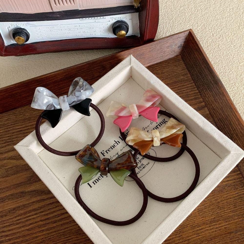 Korean Style Acetate Bow Hair Rope High Horsetail Hair Rope Hair Rubber Bands Ladies розовый
Korean Style Acetate Bow Hair Rope High Horsetail Hair Rope Hair Rubber Bands Ladies розовый