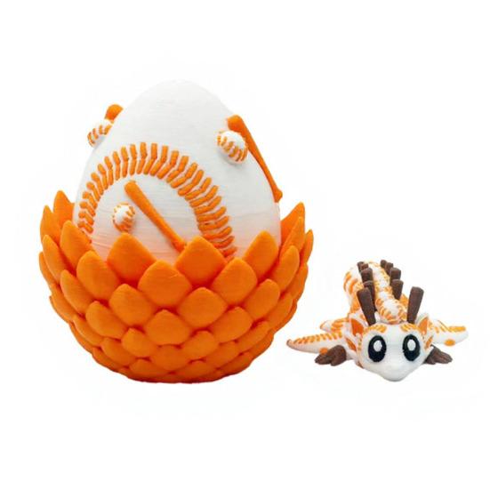 Flexible 3D Decorative Eggs with Dragon Inside, Mini flying Dragons with Eyes and Wings, Easter Basket Stuffers Mini Animal Easter
Flexible 3D Decorative Eggs with Dragon Inside, Mini flying Dragons with Eyes and Wings, Easter Basket Stuffers Mini Animal Easter