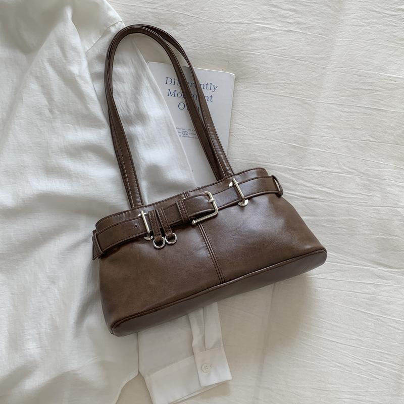 2025 new Korean version niche handbag retro foreign style underarm bag women s high-value commuting shoulder bag темно-коричневого кольору
2025 new Korean version niche handbag retro foreign style underarm bag women s high-value commuting shoulder bag темно-коричневого кольору