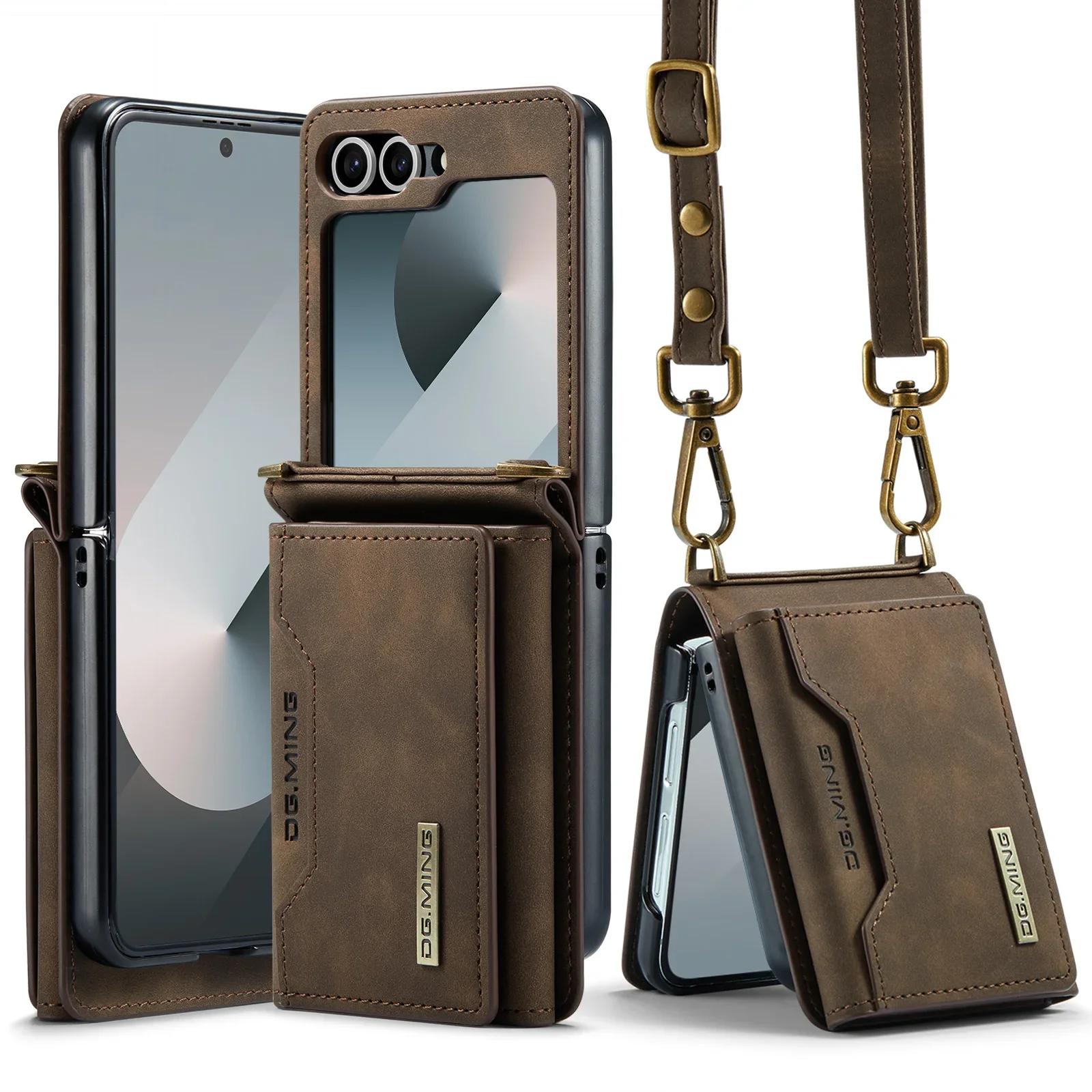 Crossbody Leather Cover Wallet Phone Case For Samsung Galaxy Z Flip 7 fe 6 5 4 3 5G Flip6 Cards Slot Purse Triple Fold Bag Shell For Z Flip 7FE кавовий
Crossbody Leather Cover Wallet Phone Case For Samsung Galaxy Z Flip 7 fe 6 5 4 3 5G Flip6 Cards Slot Purse Triple Fold Bag Shell For Z Flip 7FE кавовий