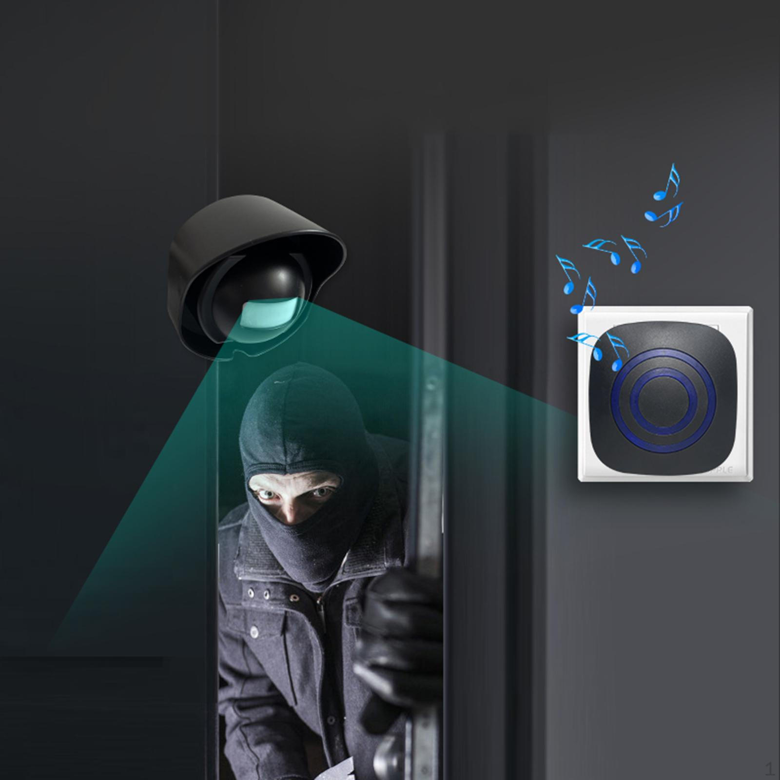 Motion Sensing Alarm Driveway Plug in with 1 and 2 Receivers Entry Alert Chime
Motion Sensing Alarm Driveway Plug in with 1 and 2 Receivers Entry Alert Chime