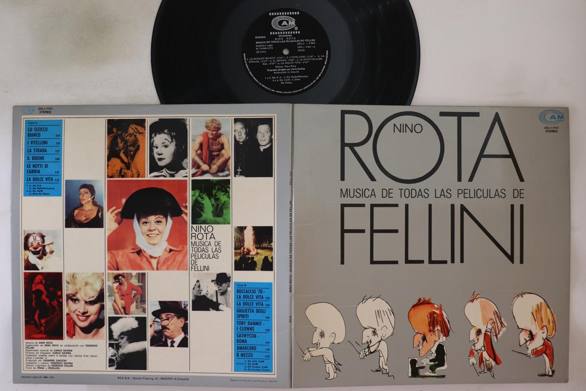 LP Record NINO ROTA - Musica De Todas Las Peliculas De Fe ZDL17101 CAM 1974 Spain Soundtracks & Musicals Used
LP Record NINO ROTA - Musica De Todas Las Peliculas De Fe ZDL17101 CAM 1974 Spain Soundtracks & Musicals Used