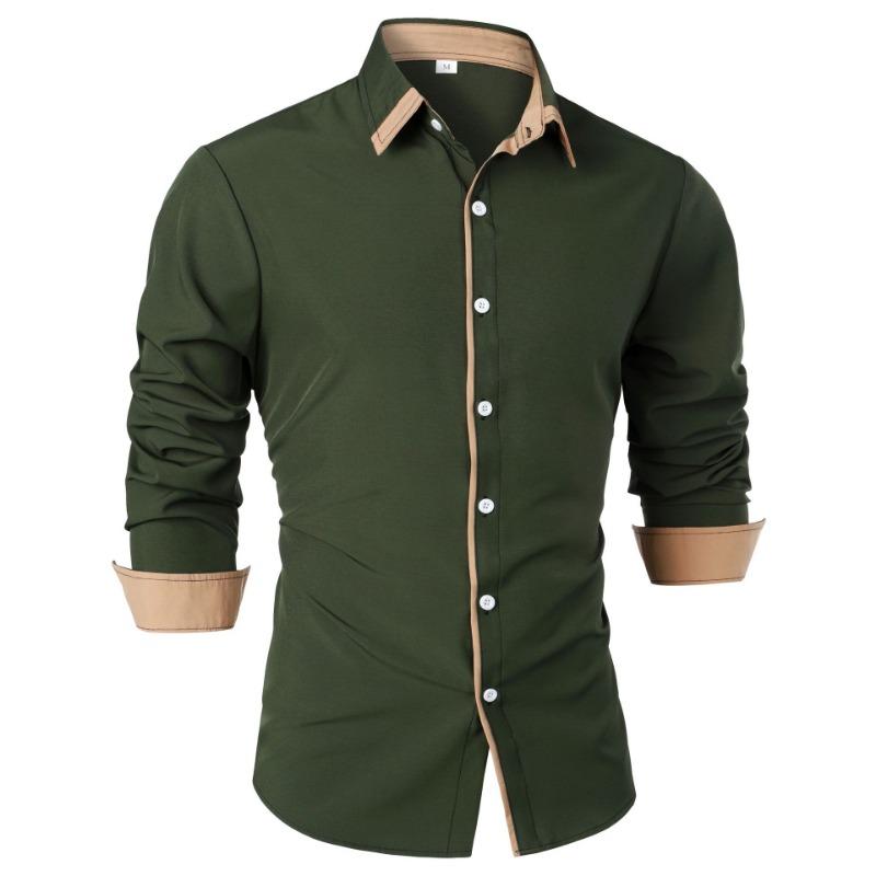 Summer Men s Fashionable Solid Color Business Splicing Casual Long Sleeved Shirt Shirts (men’s) XXL армія зелений колір
Summer Men s Fashionable Solid Color Business Splicing Casual Long Sleeved Shirt Shirts (men’s) XXL армія зелений колір