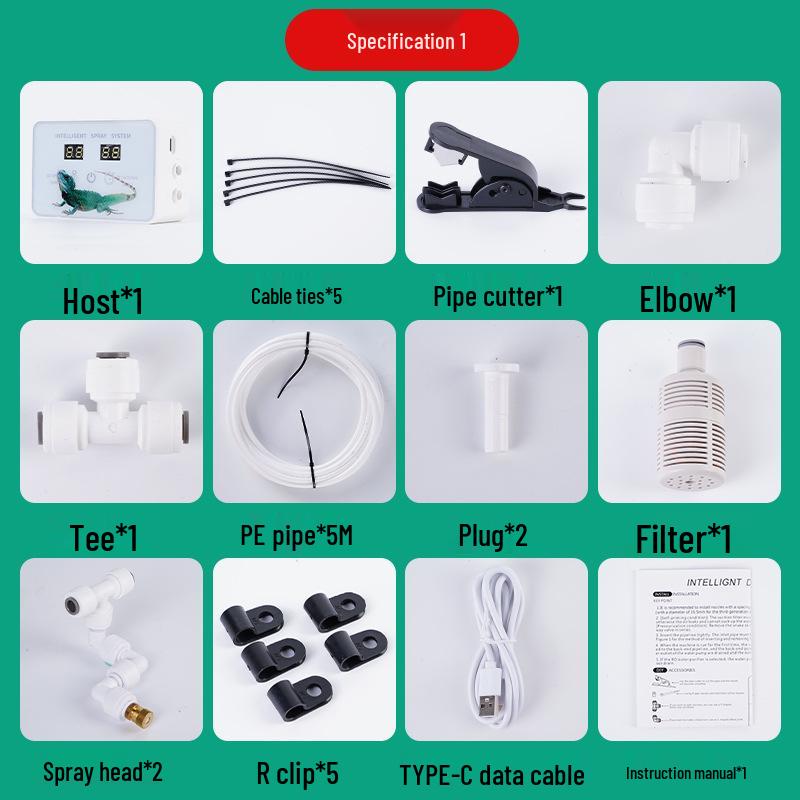 Smart Rainforest Tank Humidifier: Automated Sprinkler System for Bonsai & Reptiles
Smart Rainforest Tank Humidifier: Automated Sprinkler System for Bonsai & Reptiles