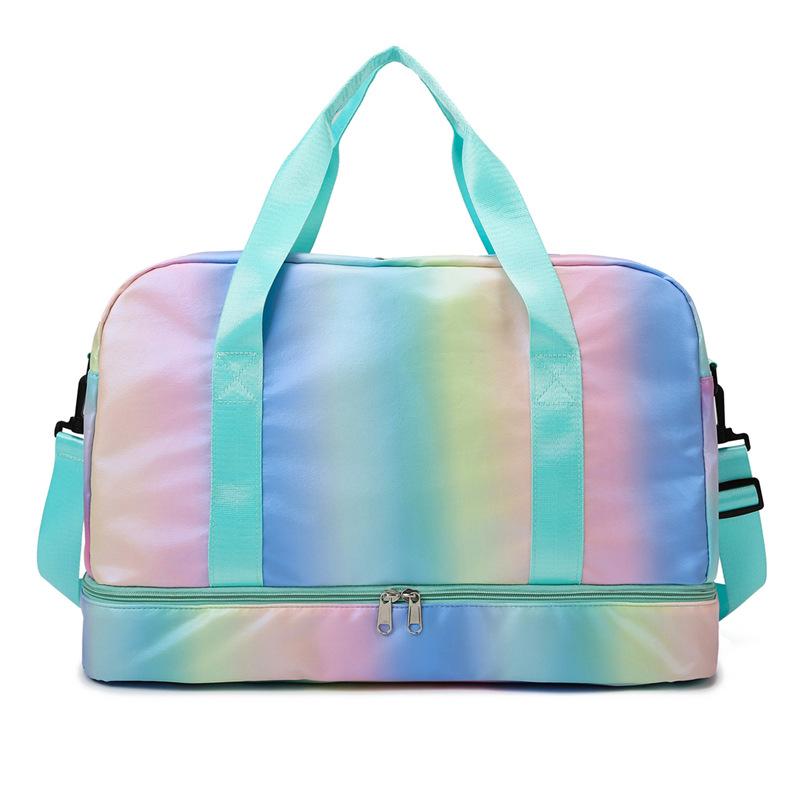 Lightweight and simple rainbow travel bag women s outdoor multi-functional large-capacity luggage bag new wet and dry separation storage bag зелений
Lightweight and simple rainbow travel bag women s outdoor multi-functional large-capacity luggage bag new wet and dry separation storage bag зелений