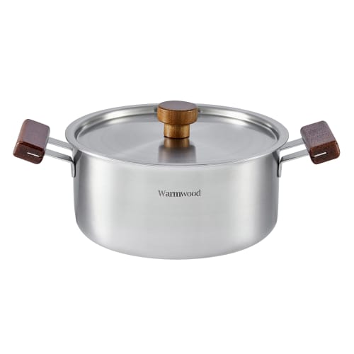 Dr.HOWS Warm Stained Wood 20cm Stainless Steel Pot with Lid, Induction Compatible, All Heat Sources, Dishwasher Safe, Merbau Handle, Made in Korea [Of
Dr.HOWS Warm Stained Wood 20cm Stainless Steel Pot with Lid, Induction Compatible, All Heat Sources, Dishwasher Safe, Merbau Handle, Made in Korea [Of