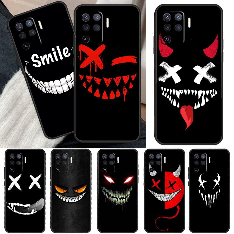 Scary Smile Skeleton Devil Phone Case For OPPO A54 A74 A94 A53S A1K A15 A16 A3S A5S A83 A91 A93 A5 A9 A53 A31 A52 A72
Scary Smile Skeleton Devil Phone Case For OPPO A54 A74 A94 A53S A1K A15 A16 A3S A5S A83 A91 A93 A5 A9 A53 A31 A52 A72
