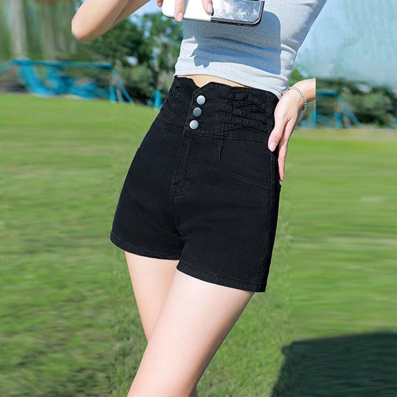 High-Waisted Slim-Fit A-Line Blue Hot Pants for Women - Versatile Design for Autumn & Summer 2025 Large
High-Waisted Slim-Fit A-Line Blue Hot Pants for Women - Versatile Design for Autumn & Summer 2025 Large