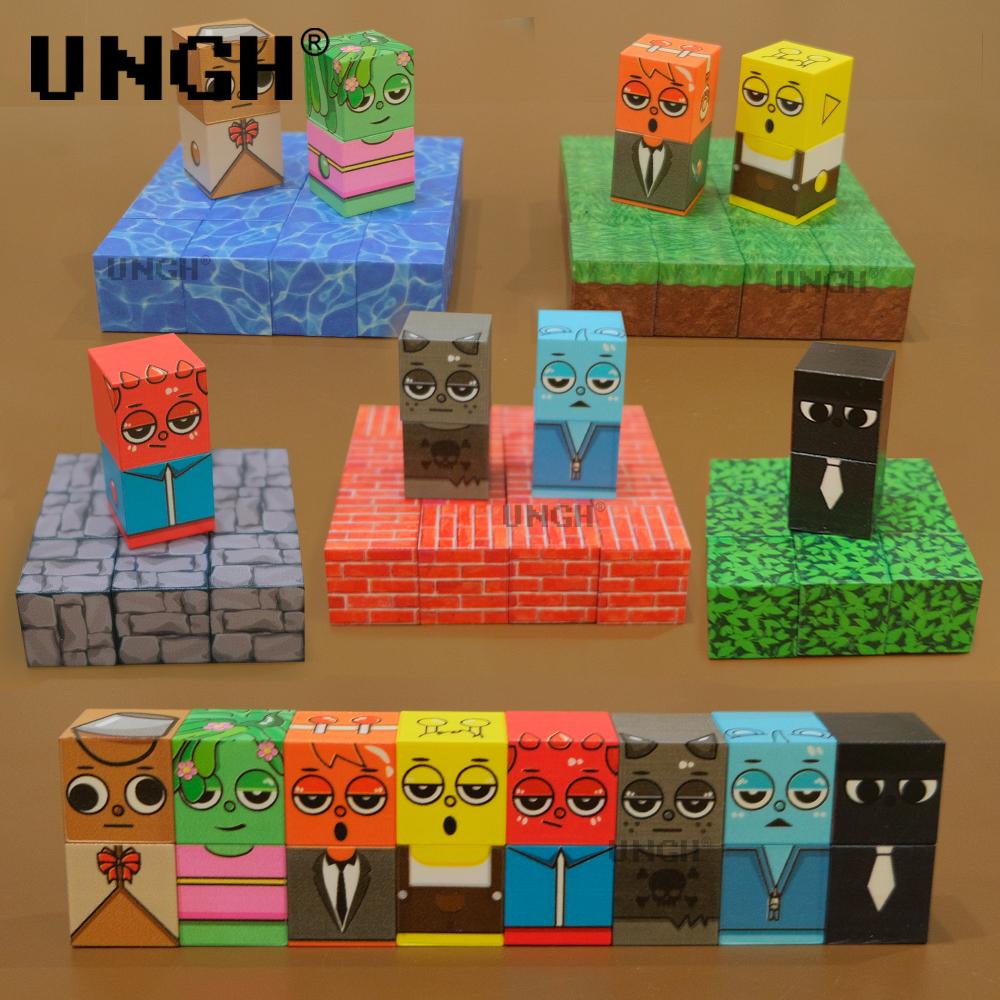 UNGH Magnetic Block Figures Doll man Building Block Magnet Puzzle Toy Building Set STEM Construction DIY Educational Toy Gifts
UNGH Magnetic Block Figures Doll man Building Block Magnet Puzzle Toy Building Set STEM Construction DIY Educational Toy Gifts