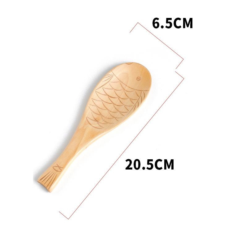 Retro Japanese Creative Fish Shape Rice Spoon Cute Nature Wooden Non-stick Rice Shovel Scoop Kitchen Cooking Utensils Supplies
Retro Japanese Creative Fish Shape Rice Spoon Cute Nature Wooden Non-stick Rice Shovel Scoop Kitchen Cooking Utensils Supplies