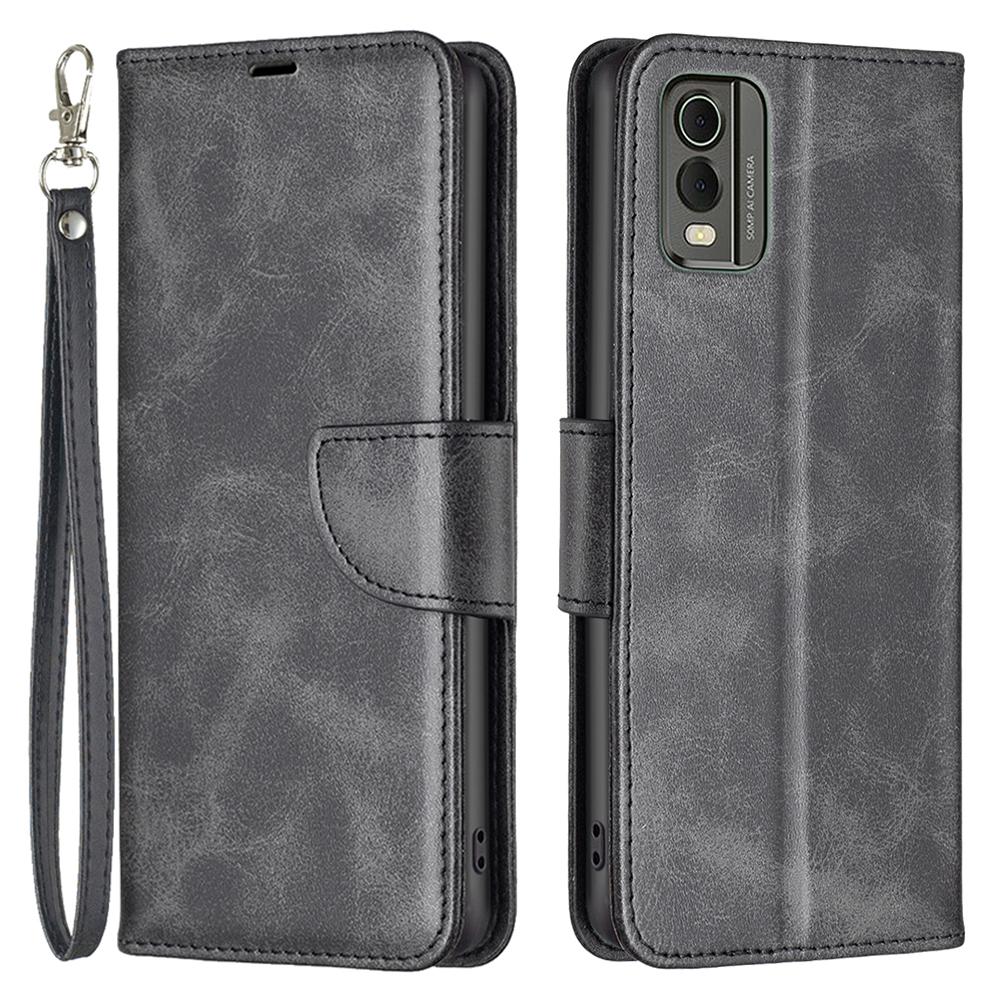 For Nokia C32 Textured PU Leather Stand Phone Case Anti-drop Solid Color Wallet Cover Black
For Nokia C32 Textured PU Leather Stand Phone Case Anti-drop Solid Color Wallet Cover Black