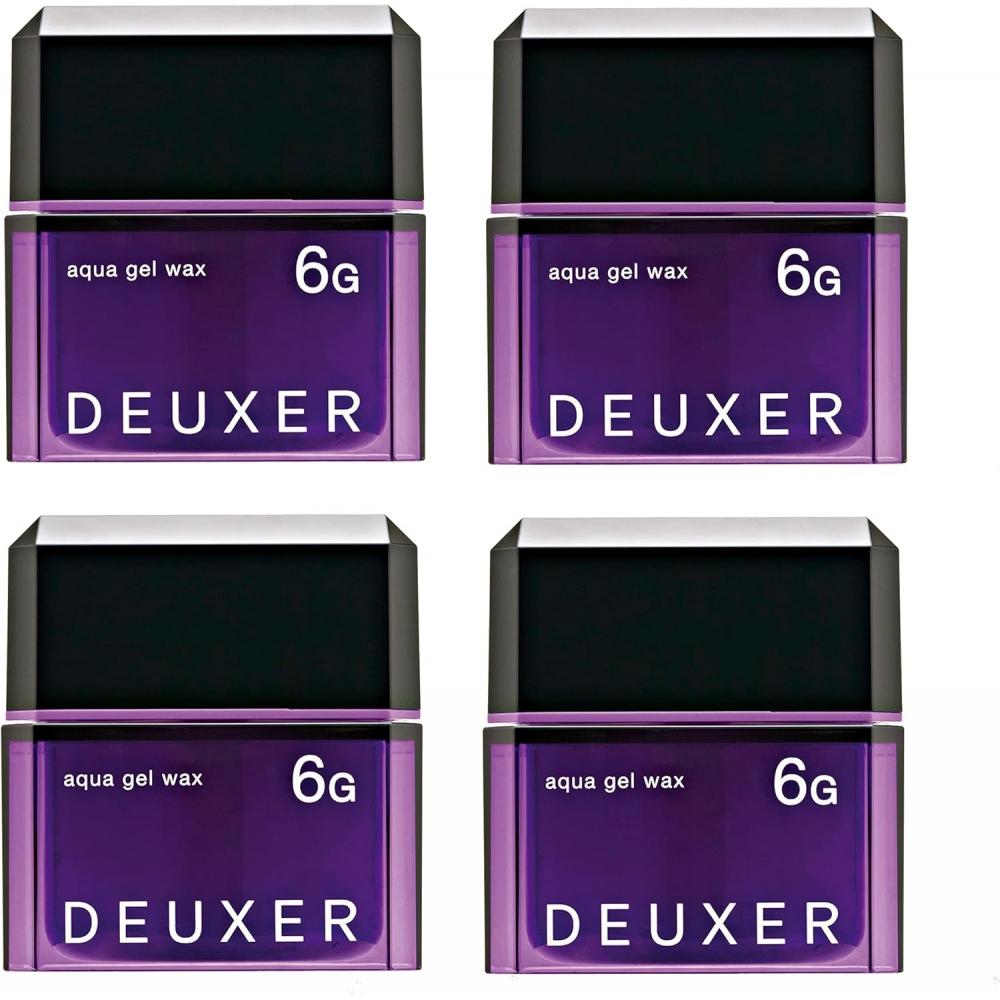 DEUXER Aqua Gel Wax 6G Набор из 4 цветочно-ягодных восков для волос 320 грамм x 1
DEUXER Aqua Gel Wax 6G Набор из 4 цветочно-ягодных восков для волос 320 грамм x 1