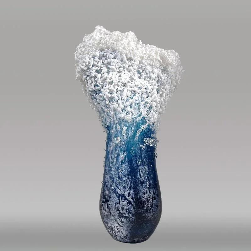 Ocean Wave Small Vase Resin Crafts Ocean Wave Vase Decoration Ocean Series Blue Home Decoration 2024
Ocean Wave Small Vase Resin Crafts Ocean Wave Vase Decoration Ocean Series Blue Home Decoration 2024