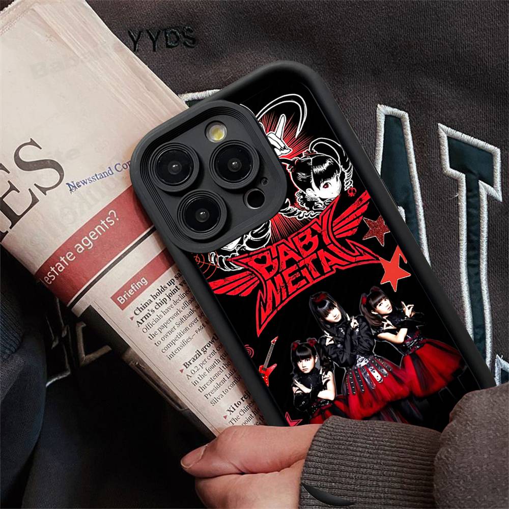 Japanese B-BABYMETAL Band For IPhone 17 15 13 12 11 14 Pro Max X XR XS 16 Plus Shockproof Candy Back Cover iPhone 14 pro
Japanese B-BABYMETAL Band For IPhone 17 15 13 12 11 14 Pro Max X XR XS 16 Plus Shockproof Candy Back Cover iPhone 14 pro
