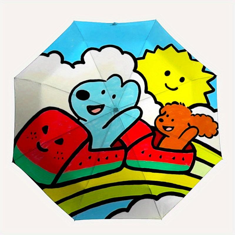1pc Watermelon TrainAutomatic Open/close, All-Season Portable Folding Umbrella for Friends, Travel, Everyday, Events yy250806059
1pc Watermelon TrainAutomatic Open/close, All-Season Portable Folding Umbrella for Friends, Travel, Everyday, Events yy250806059