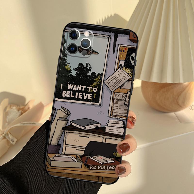 The X Files I want to believe Case For iPhone 11 12 13 14 15 16 Pro Max Cover For iPhone 13 12 Mini XR X XS Max Plus iPhone 16Pro MAX
The X Files I want to believe Case For iPhone 11 12 13 14 15 16 Pro Max Cover For iPhone 13 12 Mini XR X XS Max Plus iPhone 16Pro MAX