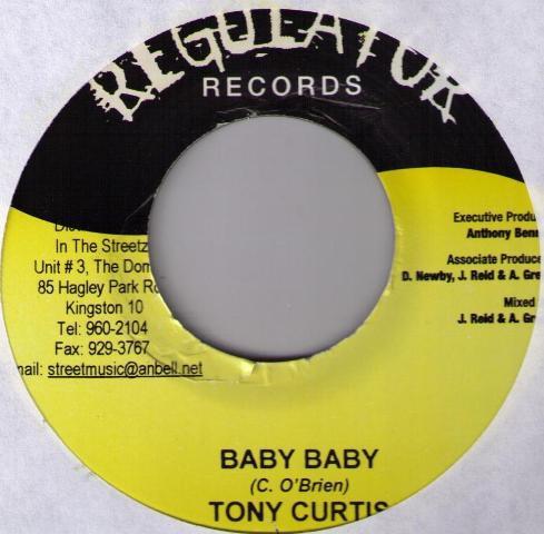 7inch Record TONY CURTIS / RONNIE THWAITES & GAL - Baby Baby / Celebration NONE Regulator Recor Jamaica Reggae, Ska & Dub Used
7inch Record TONY CURTIS / RONNIE THWAITES & GAL - Baby Baby / Celebration NONE Regulator Recor Jamaica Reggae, Ska & Dub Used