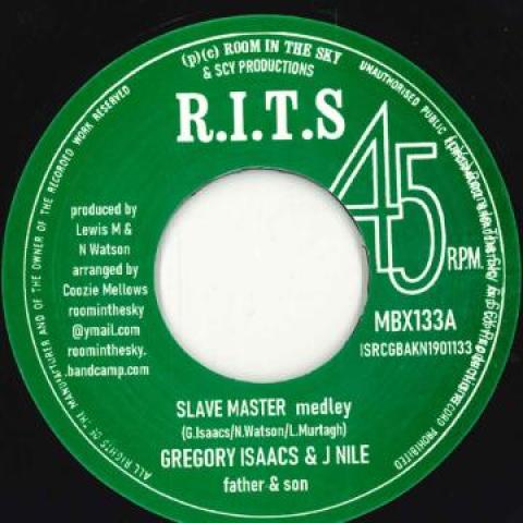 7inch Record GREGORY ISSACS, J NILE - Slave Master Medley / Version MBX133 Room In The Sky 2022 UK Reggae, Ska & Dub
7inch Record GREGORY ISSACS, J NILE - Slave Master Medley / Version MBX133 Room In The Sky 2022 UK Reggae, Ska & Dub
