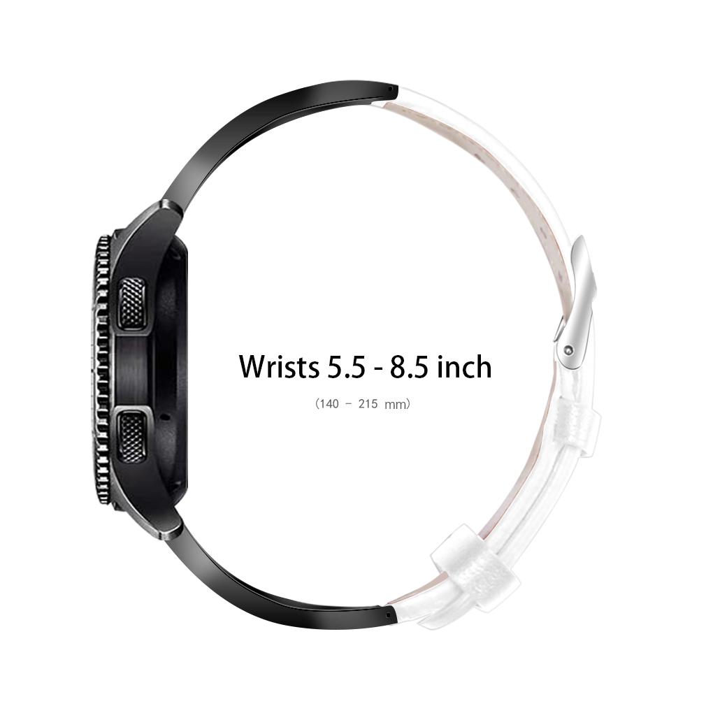 For Huawei Watch GT 2e/GT 2 46mm/GT 42mm/46mm Replacement Ceramic+Genuine Leather Smart Watch Strap White
For Huawei Watch GT 2e/GT 2 46mm/GT 42mm/46mm Replacement Ceramic+Genuine Leather Smart Watch Strap White