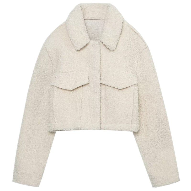 Ur Autumn and Winter European and American Style Women s Fleece Short Shirt Figure L
Ur Autumn and Winter European and American Style Women s Fleece Short Shirt Figure L