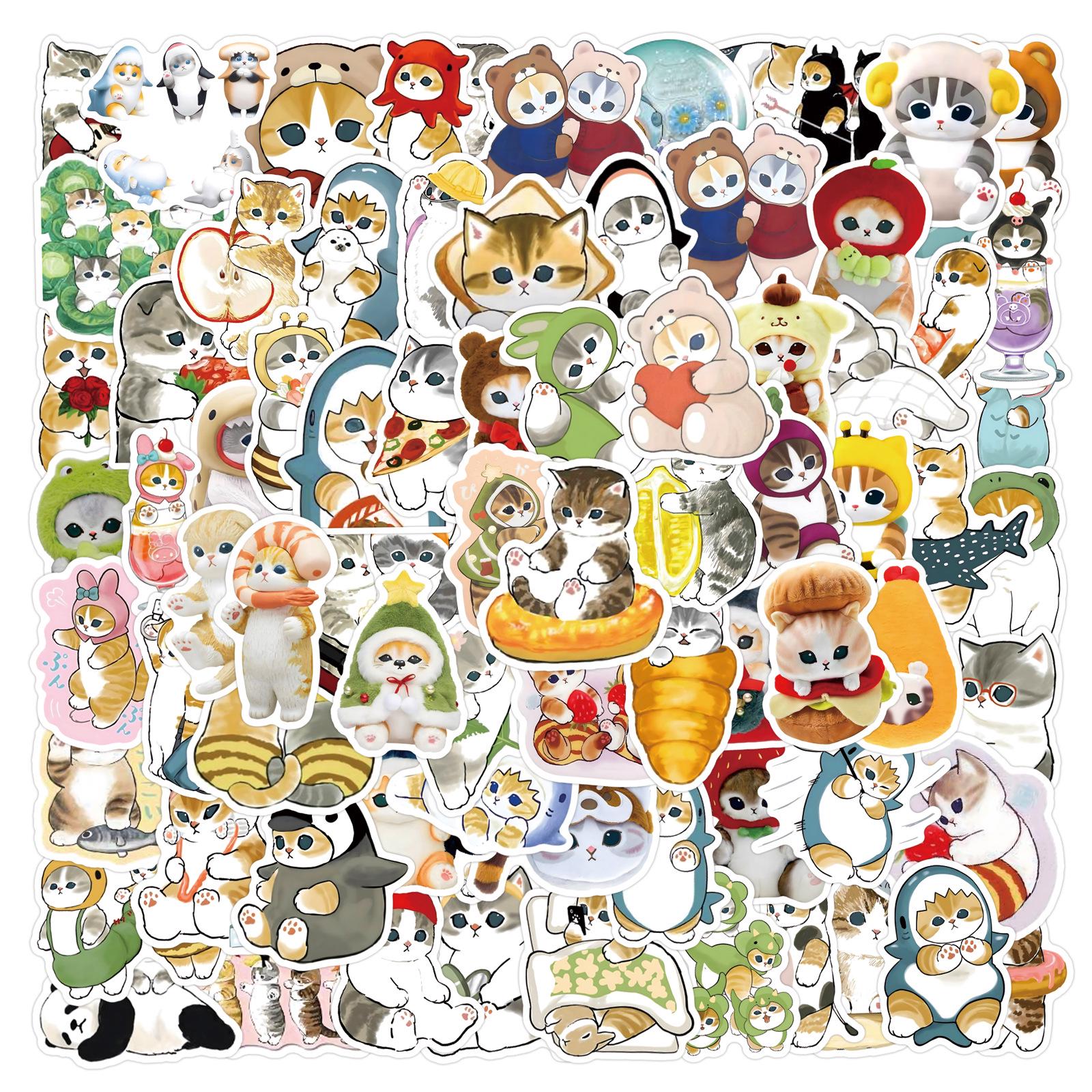 110 Mofusand Cat Personality Stickers for Suitcases & Bottles 5-8cm
110 Mofusand Cat Personality Stickers for Suitcases & Bottles 5-8cm