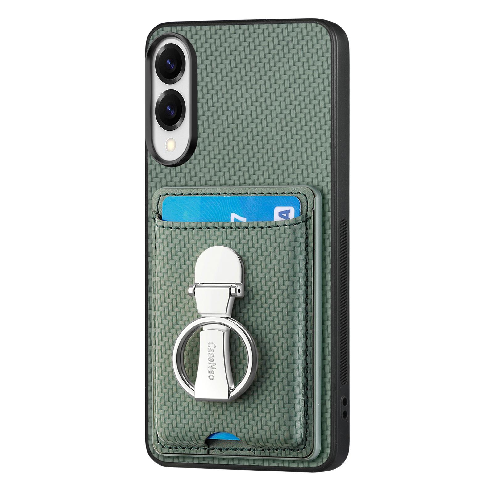 For Samsung Galaxy S25 Edge Leather Phone Back Cover with Kickstand and Card Slots Carbon Fiber Texture Beige
For Samsung Galaxy S25 Edge Leather Phone Back Cover with Kickstand and Card Slots Carbon Fiber Texture Beige