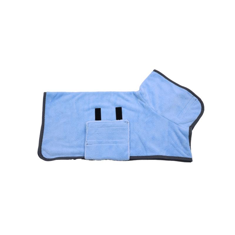 Quick-Drying Pet Bath Towel Absorbent Bathrobe for Cats Blue
Quick-Drying Pet Bath Towel Absorbent Bathrobe for Cats Blue