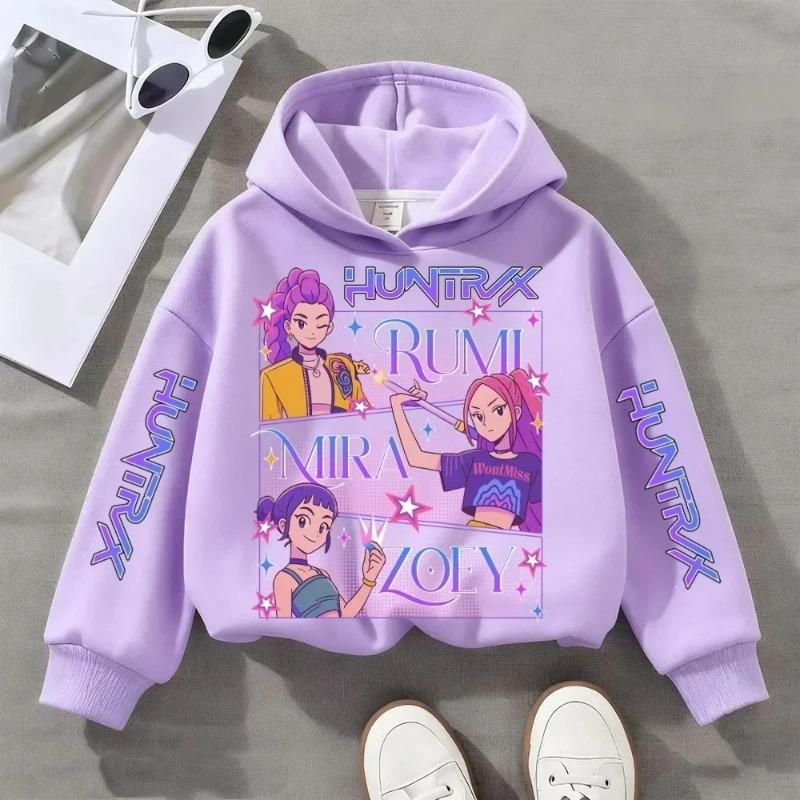 Kpop Demon Hunters Anime Hoodie Woman Clothing Cartoon Graphic Sweatshirts Top Y2k Kids Daily Casual Hooded Pullovers 100
Kpop Demon Hunters Anime Hoodie Woman Clothing Cartoon Graphic Sweatshirts Top Y2k Kids Daily Casual Hooded Pullovers 100
