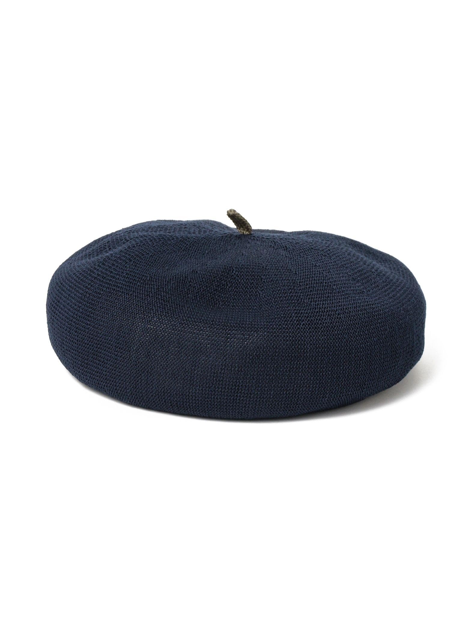 Beams Boy Women s Navy Beret with Embroidered Logo, One Size
Beams Boy Women s Navy Beret with Embroidered Logo, One Size
