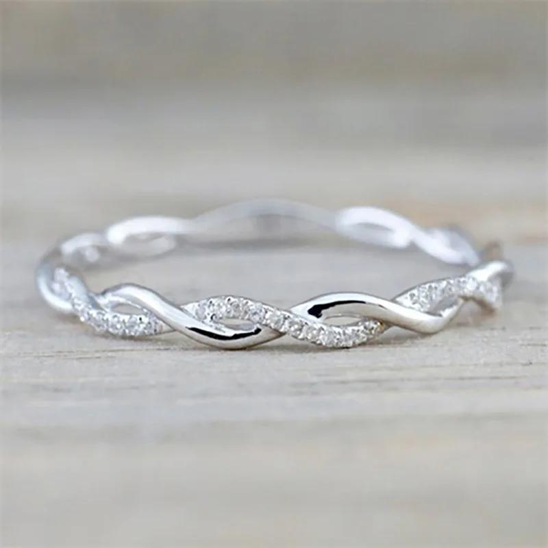 Luxury Exquisite Gold Color Stainless Steel Line Twine Couple Rings for Women Men Personality Zircon Finger Zircon Accessory 10 мідний
Luxury Exquisite Gold Color Stainless Steel Line Twine Couple Rings for Women Men Personality Zircon Finger Zircon Accessory 10 мідний