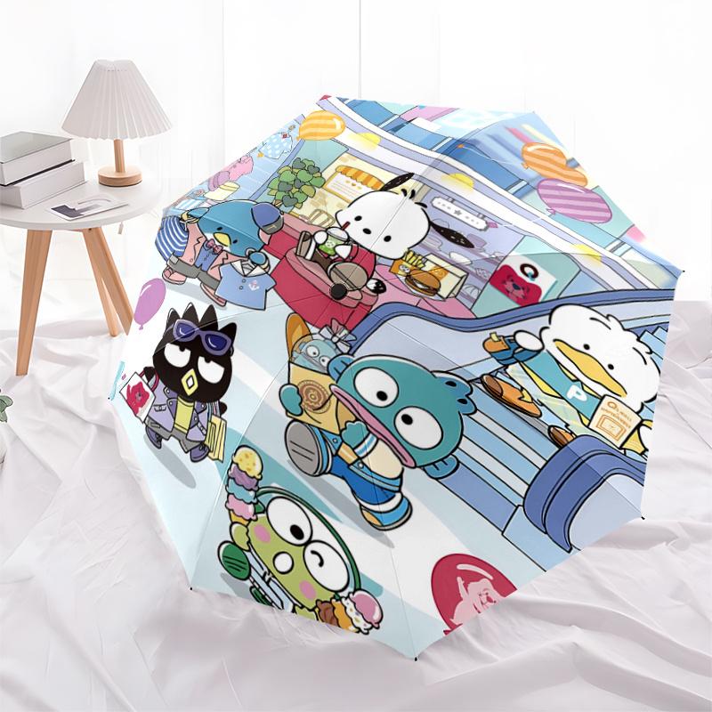 1pc Cute Cartoon Characters Shopping Mall Scene with Balloons Automatic Opening Folding Umbrella - Perfect for Fans, Travelers, Daily Use, and Festive
1pc Cute Cartoon Characters Shopping Mall Scene with Balloons Automatic Opening Folding Umbrella - Perfect for Fans, Travelers, Daily Use, and Festive
