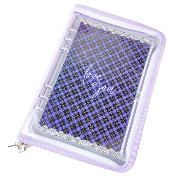 Must Deal A5 Папка для фотографий на молнии с 6 отверстиями + 30 листов, включая двустороннюю внутреннюю фотокарточку, фиолетово-белый, 1 комплект
Must Deal A5 Папка для фотографий на молнии с 6 отверстиями + 30 листов, включая двустороннюю внутреннюю фотокарточку, фиолетово-белый, 1 комплект