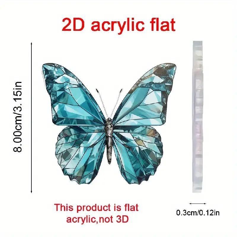 Cute Acrylic Butterfly Hanging Pendant For Rearview Mirror Car Decoration Keychain
Cute Acrylic Butterfly Hanging Pendant For Rearview Mirror Car Decoration Keychain