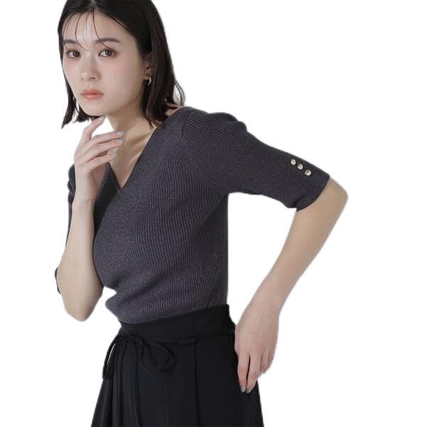 Natural Beauty Basic Charcoal Lace Ribbed Knit Sweater with a Nuanced Neck Women s
Natural Beauty Basic Charcoal Lace Ribbed Knit Sweater with a Nuanced Neck Women s