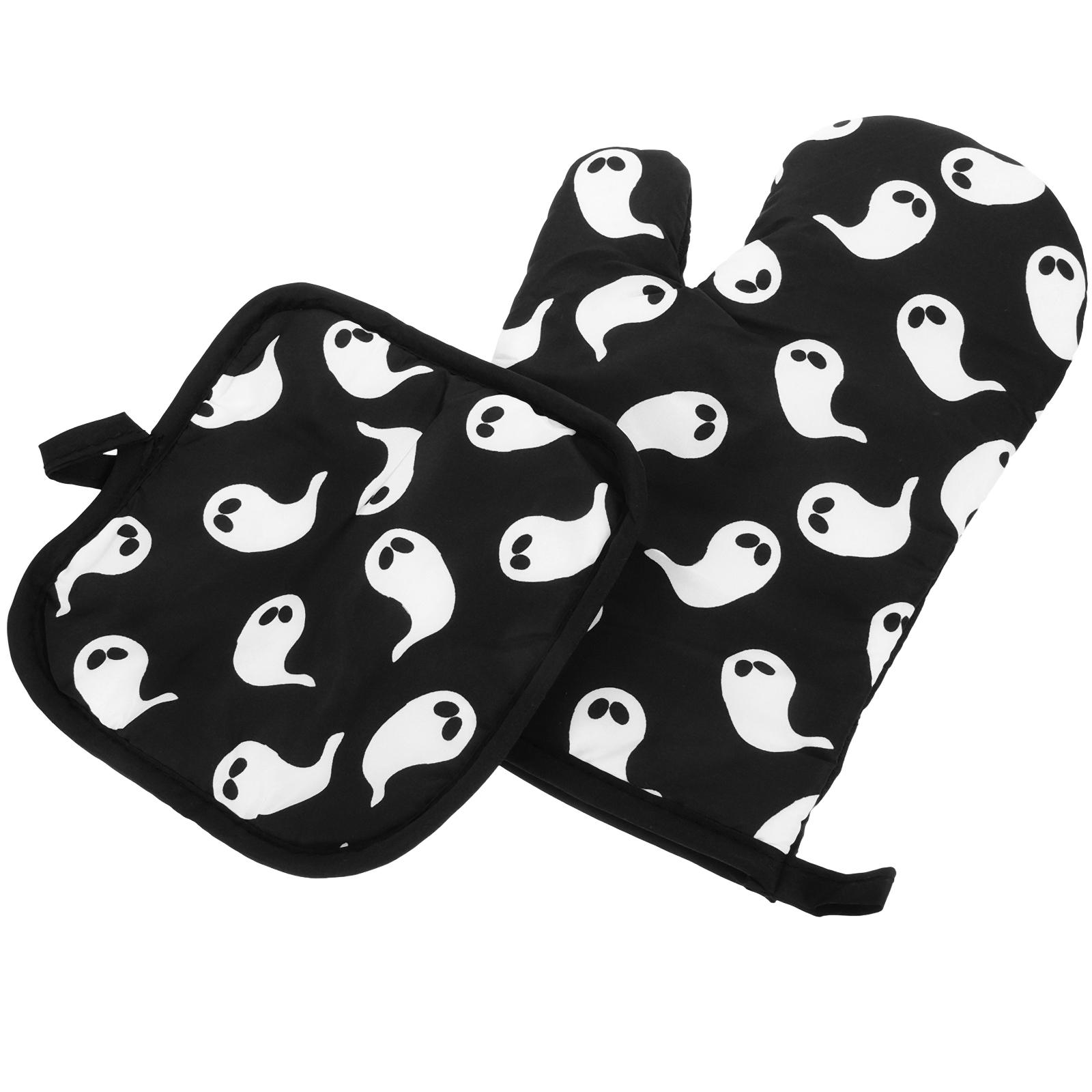 2 Pcs Gloves Halloween Microwave Pot Mitts Insulation Cotton Grill Roasting Kitchen Gadget чёрный
2 Pcs Gloves Halloween Microwave Pot Mitts Insulation Cotton Grill Roasting Kitchen Gadget чёрный