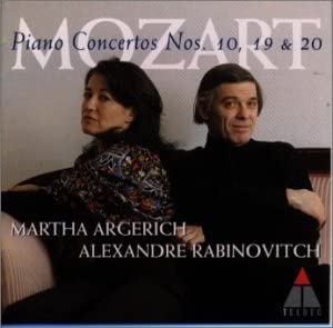 CD ARGERICH (MALTA), MOZART, RABINOVIC - Mozart: Piano Concerto Nos. 19 & 20 WPCS10063 Japan Classical Used
CD ARGERICH (MALTA), MOZART, RABINOVIC - Mozart: Piano Concerto Nos. 19 & 20 WPCS10063 Japan Classical Used