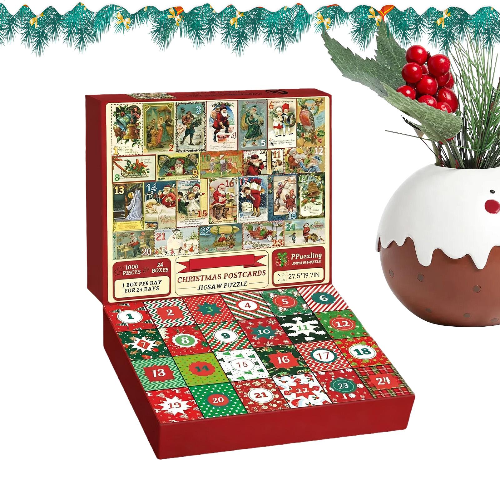 Christmas Countdown Toy Wall Decor Christmas Puzzles 24 Days Jigsaw Puzzles Countdown Calendar For Kid For Men Women Boys Girls M
Christmas Countdown Toy Wall Decor Christmas Puzzles 24 Days Jigsaw Puzzles Countdown Calendar For Kid For Men Women Boys Girls M