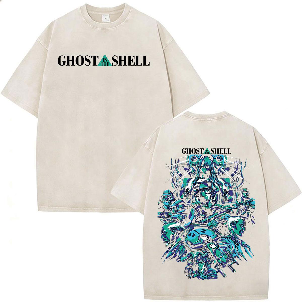 Anime Ghost in The Shell Motoko Kusanagi Vintage Washed T Shirts Men Women Fashion Casual Short Sleeve Oversized ONeck Tshirts S
Anime Ghost in The Shell Motoko Kusanagi Vintage Washed T Shirts Men Women Fashion Casual Short Sleeve Oversized ONeck Tshirts S