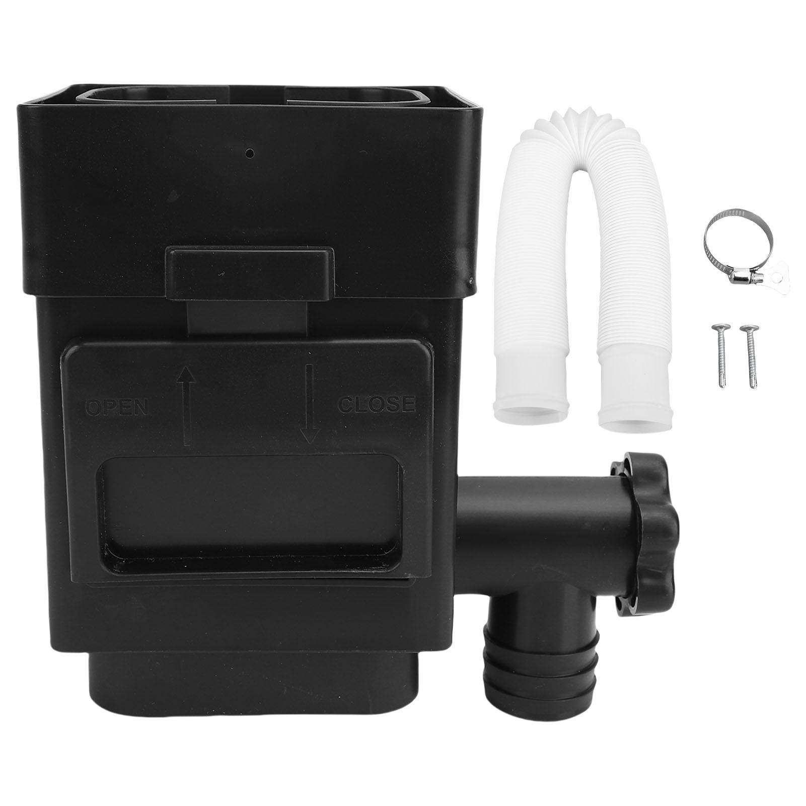 Downspout Filter Weather Proof Space Saving Gutter Downspout Leaf Filter Adapter for 3in 4in Drainpipe чорний
Downspout Filter Weather Proof Space Saving Gutter Downspout Leaf Filter Adapter for 3in 4in Drainpipe чорний