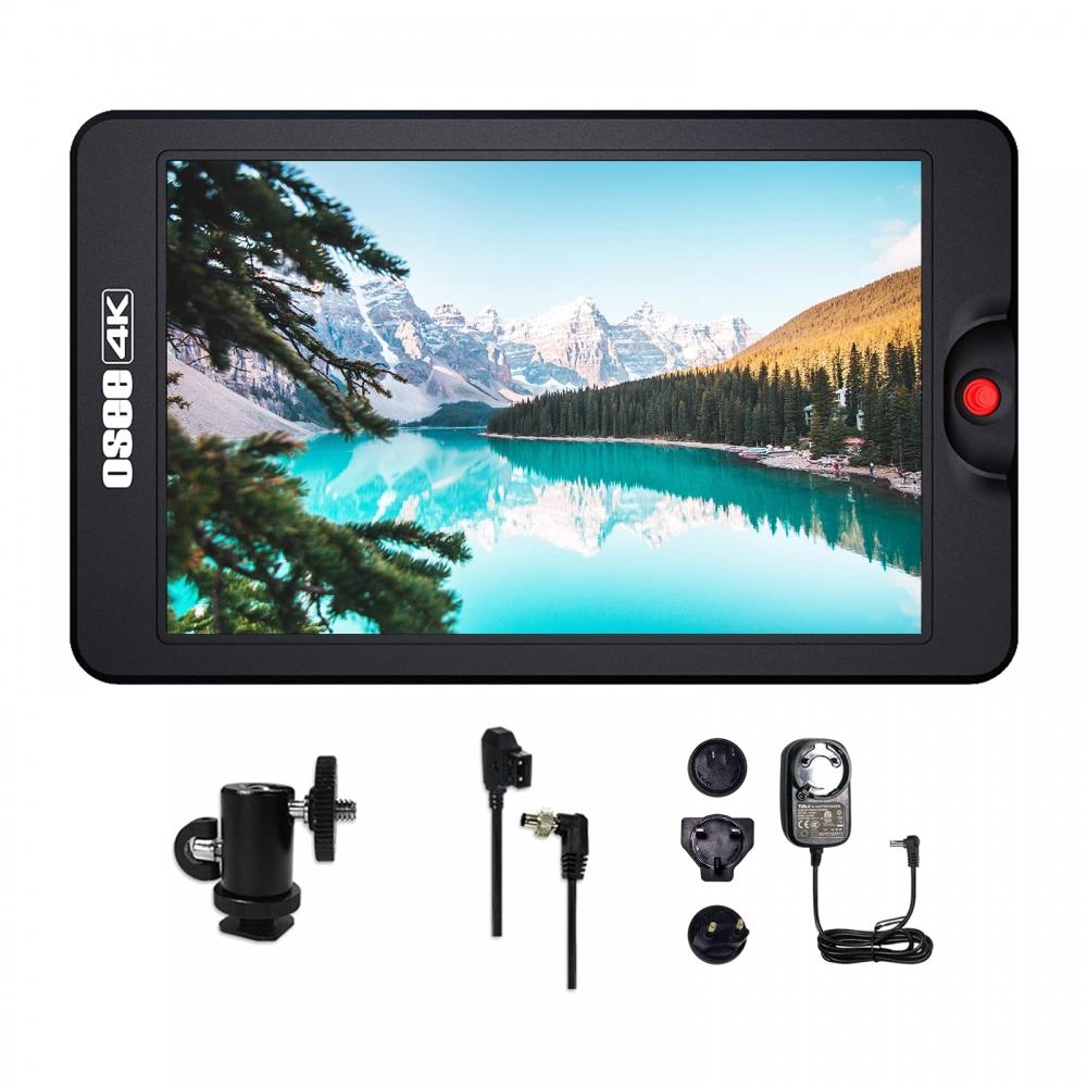 OSEE T7 Camera Monitor Video Monitor 3000nits Ultra Bright 7 Inch Shooting Monitor 1920x1200 Resolution USB 3D-LUT Support 4K HDMI Signal InputOutput
OSEE T7 Camera Monitor Video Monitor 3000nits Ultra Bright 7 Inch Shooting Monitor 1920x1200 Resolution USB 3D-LUT Support 4K HDMI Signal InputOutput
