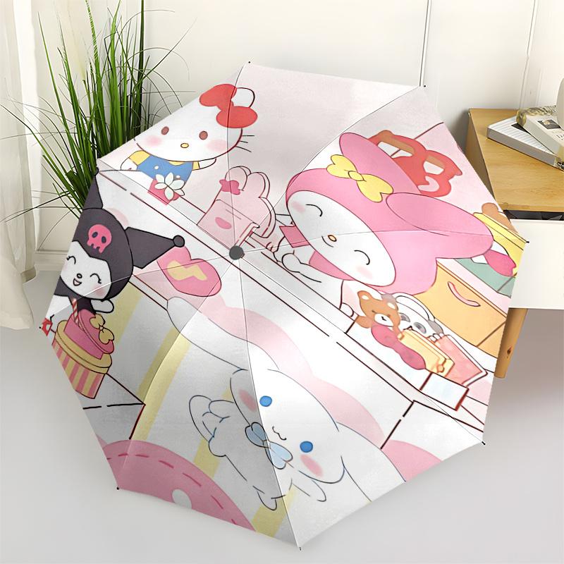 1pc Hello Kitty My Melody Cinnamoroll Sanrio Characters Automatic Open Close Umbrella Portable Three Fold Design 8 Bone Iron Frame Outdoor Umbrella Fe
1pc Hello Kitty My Melody Cinnamoroll Sanrio Characters Automatic Open Close Umbrella Portable Three Fold Design 8 Bone Iron Frame Outdoor Umbrella Fe