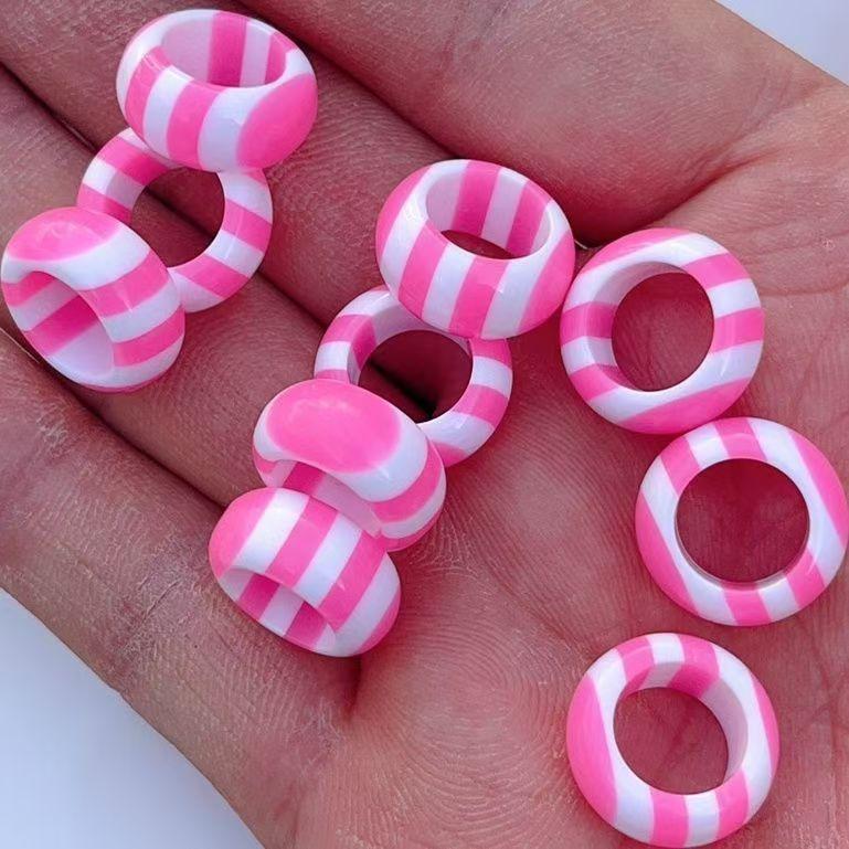 100 Pcs Pigeon Leg Bands, Color Strip Middle Eastern Style Decorative Rings for Show Pigeons, Inner 10mm, Bird Supplies рожевий
100 Pcs Pigeon Leg Bands, Color Strip Middle Eastern Style Decorative Rings for Show Pigeons, Inner 10mm, Bird Supplies рожевий