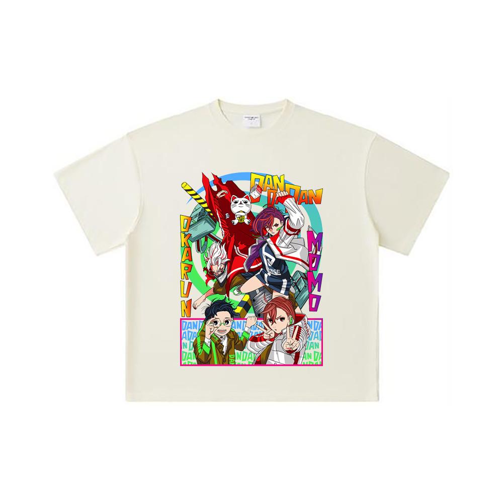 260 GSM Double Yarn 32 Count 100% Cotton DanDaDan V8 Print Unisex Heavy Cotton T Shirt S
260 GSM Double Yarn 32 Count 100% Cotton DanDaDan V8 Print Unisex Heavy Cotton T Shirt S