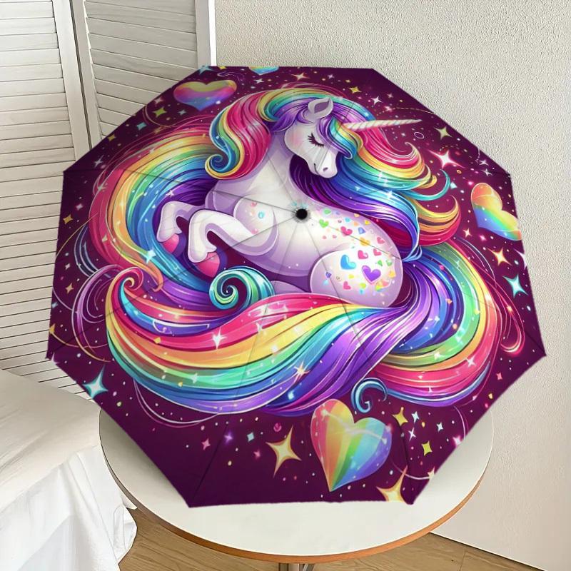 1pc Rainbow Unicorn Fantasy Art Umbrella with Plastic Handle,Suitable for All Seasons Home Travel Outdoor UmbrellaDD1407
1pc Rainbow Unicorn Fantasy Art Umbrella with Plastic Handle,Suitable for All Seasons Home Travel Outdoor UmbrellaDD1407